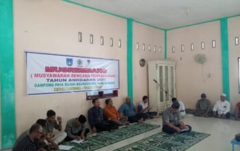 Musrenbang dilaksanakan Di Desa PB. Beuramo Anggaran Tahun 2025