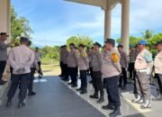 Kapolres Pimpin Pengamanan Strategis Pengundian Nomor Urut Paslon Bupati -Wabup Pidie Jaya