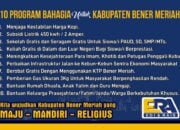 Luar biasa Ini 10 Program Proritas ,Prorakyat ( ERA) Calon Bupati Bener Meriah No,Urut (1)
