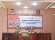 Kapolres Pidie Pimpin Anev Ops Mantap Praja Seulawah 2024