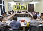 Kapolres Pidie AKBP Ahmad Faisal Pasaribu, S.H., S.I.K., M.H., Gelar Kegiatan Jum’at Curhat