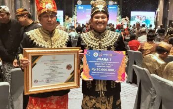 Gampong Cinta Raja Meraih Juara Ajang Lomba Desa Wisata Nusantara LDWN Tahun 2024 Peringkat ke 7 Katagori Desa Berkembang