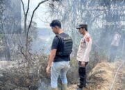 Rokok Picu Kebakaran, Polisi Buru Pemilik Sumur Minyak Ilegal di Keluang