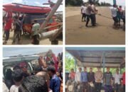 Nelayan Hilang Ditemukan Tampa Bernyawa Kapolsek Panteraja dan Trienggadeng Bantu Evakuasi