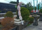 Gantung Patung Pocong Dikantor Bupati, Gabungan Masyarakat Penggiat Berani Jujur Gelar Aksi Damai