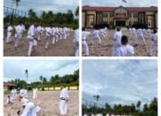 Penguatan Profesionalisme Personel, Polres Pidie Jaya Gelar Latihan Bela Diri Polri (BDP) Secara Intensif