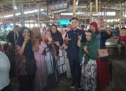 Ketua DPR Kota Langsa JEFRI SANTANA mengunjungi warga masyarakat Pasar pajak kotaLangsa
