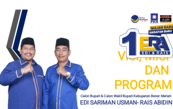 Mendapat No Urut 1, Ini Visi dan Misi ERA Maju Pilkada Bener Meriah