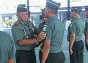 Dandim 0102/Pidie Memimpin Upacara Kenaikan Pangkat Perwira Bintara