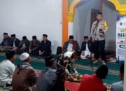 Safa Magrib Di Masjid Al Yakin Kampung Rusip, Kapolres Aceh Tengah : Ayo Kita Makmurkan Masjid