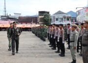 Kodim 0106/Ateng Gelar Upacara HUT TNI ke-79 Bersama Rakyat, Siap Mengawal Indonesia Maju