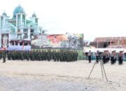 Kapolres Aceh Tengah Beserta Staf, Berikan Surprise Kepada Dandim 0106 Dan Jajaran Di HUT TNI 79