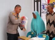 Kapolres Aceh Tamiang Memberikan Bantuan Sosial, Bentuk Kepedulian Terhadap Sesama