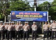 Kapolres Aceh Tengah Pimpin Apel Gelar Pasukan Ops Zebra Seulawah 2024