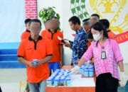 Wujudkan Wilayah Bebas Narkoba, Rutan Labuhan Deli Gelar Tes Urine Kepada Warga Binaan dan Pegawai