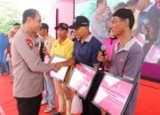 Puncak Hari Kesatuan Gerak Bhayangkari ke-72 Tahun, Polda Sumsel Berangkatkan Umroh Penggali Kubur dan Pemandi Jenazah