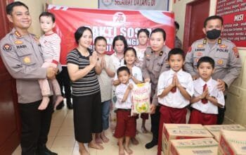 Bakti Sosial Polda Sumut Rayakan HUT Humas Polri ke-73, Perkuat Hubungan Dengan Masyarakat
