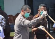 Kapolres Pidie Jaya Hadiri Pemusnahan Narkotika dan BBM Oplosan