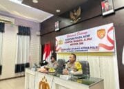 Kasetum Polda Aceh, Kompol Iradah, A.Md, Melakukan Kunjungan ke Polres Lhokseumawe