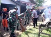 Dalam Rangka HUT TNI Ke-79 , Kodim 0104/Aceh Timur menggelar kegiatan Karya bhakti