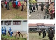 Semangat HUT ke-79 TNI: Kodim 0102/Pidie Gelar Karya Bakti Bersama Polri