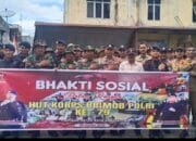 Bakti sosial HUT korps Brimob polri ke – 79 Brimob kompi 2.batalyon B pelapor satbrimob Polda Aceh beserta personel