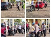 Polres Pidie Jaya Gelar Gaktibplin Kendaraan Personel