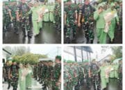 Kodim 0102/Pidie Gelar Tradisi Pelepasan Dandim Letkol Inf Abd. Jamal Husin Dengan Penuh Haru