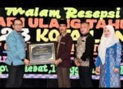 Malam Resepsi dalam rangka memperingati hari ulang tahun (HUT )Kota Langsa ke-23 diadakan dipendopo