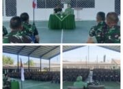 “Jam Komandan” Dandim 0102/Pidie, Letkol Inf Andi Irsan Perkenalkan Diri Kepada Prajurit