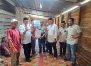 Penyerahan SK Relawan Hamas Linge Zonasi 1,Di Kampung Gemboyah.