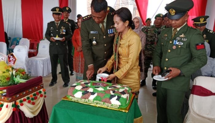 Dandim 0108/Agara Pimpin Upacara HUT TNI Ke -79