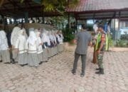 Babinsa Koramil 03/Delima Kodim 0102/Pidie Arahkan kedisiplinan Kepada Siswa Siswi SMA