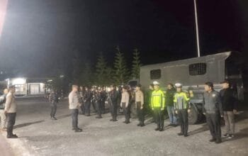 Polisi di Bener Meriah Lakukan Patroli Gabungan Jelang Pilkada 2024