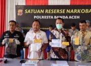 Nekat Bawa Sabu Ke Jakarta, Dua Pemuda Kini Diamankan di Polresta Banda Aceh