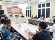 Kapolres Pidie Jaya Gelar “Jumat Curhat” Bersama Pimpinan Bank