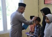 Empati Sosial Melalui Binrohtal : Polres Pidie Jaya Santunan Anak Yatim