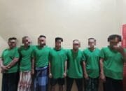 Polres Pidie Jaya Berhasil Amankan 7 Pelaku Narkoba dan Sita 34 Paket Sabu