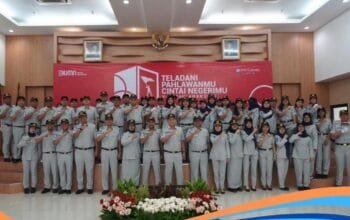 Upacara Peringatan Hari Pahlawan di PT Jasa Raharja Cabang Utama DKI Jakarta “Teladani Pahlawanmu, Cintai Negerimu”