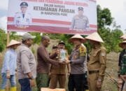 Polres Pidie Dukung Program Asta Cita Presiden dengan Penanaman Jagung