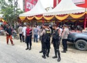 Kapolres Pidie Jaya Pimpin Pengamanan Maulid Nabi DPW Partai Aceh (PA)