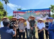 Kapolres Pidie dan Muspida Ikuti Video Conference Launching Gugus Tugas Polri untuk Ketahanan Pangan