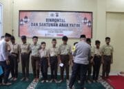 Polres Pidie Jaya Dorong Nilai Spiritual dan Kepedulian Sosial melalui Binrohtal dan Santunan Anak Yatim
