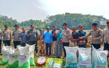 Dukung Progam Ketahanan Pangan Nasional, Polsek Semawe Siapkan Lahan Seluas 5 Hetar