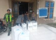 TNI-POLRI Kawal Ketat Pergeseran Kotak Suara Pemilu 2024 Dari PPK Menuju Gudang Logistik KIP Kabupaten Aceh Tengah