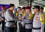 Kapolres Pidie Lepas BKO Polda Aceh, Usai Laksanakan Pengamanan TPS