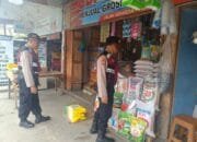 Patroli Di Sejumlah Aktivitas Masyarakat, Samapta Polres Aceh Tengah Berikan Pesan Kamtibmas