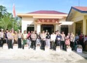 20 Warga Kampung Bukit Kemuning Sumringah Terima Paket Sembako Polres Aceh Tengah