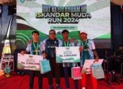 Atlet Muda Binaan Kodim 0102/Pidie Kembali Torehkan Prestasi di Ajang Iskandar Muda Run 2024