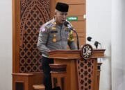 Safari Subuh Di Masjid Jami Al Hasanah : Kasat Lantas Ajak Jaga Kamtibmas Dan Persatuan